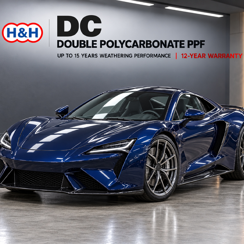 DC doble policarbonato transparente PPF