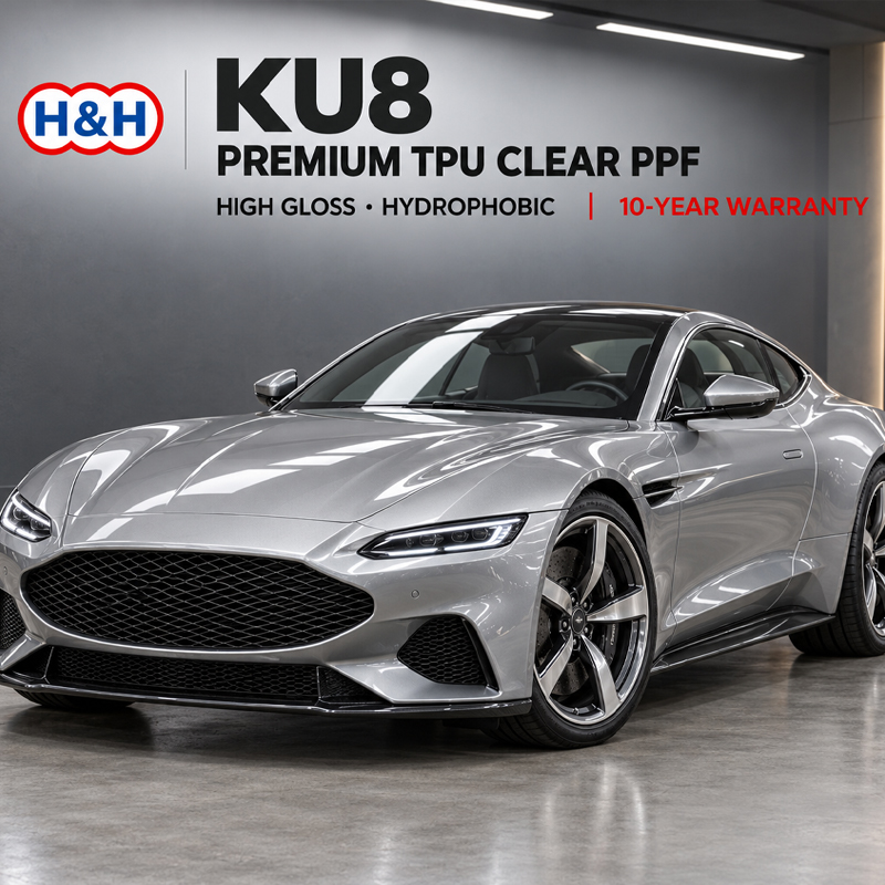 KU8 Premium TPU transparente PPF